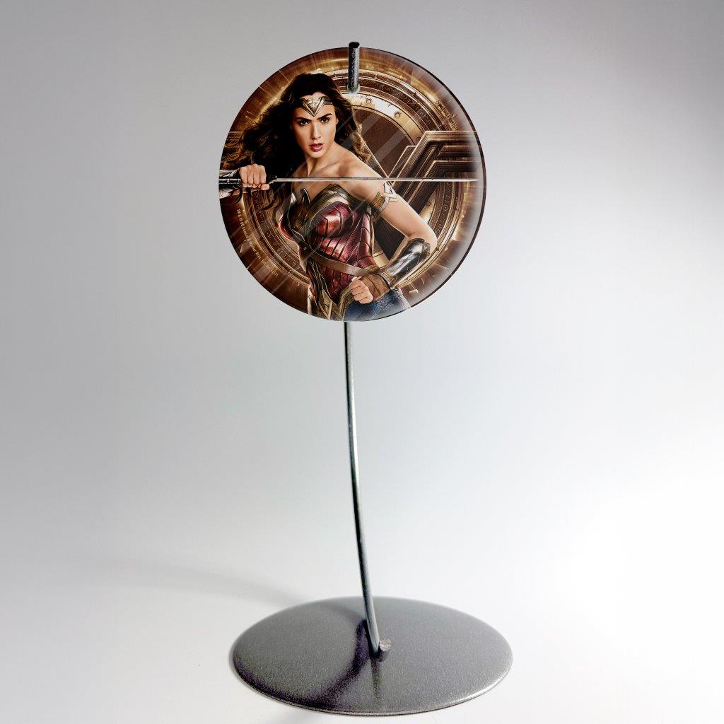 Justice League (Wonder Woman) StarFire Prints™ Glass Art SPCIR755